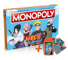 Bild zu Monopoly Naruto (deutsch/französisch) + Top Trumps Naruto Quartett für 44,95€ (Vergleich: 66,89€)