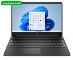 Bild zu HP 15s-eq1334ng (15,6 Zoll) Notebook (AMD Ryzen 3 4300U, 8GB RAM, 512GB SSD, Win11 Home) für 375€ (Vergleich: 539€)