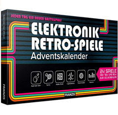 Bild zu FRANZIS 67150 – Elektronik Retro-Spiele Adventskalender 2020, 24 Spiele der 70er und 80er zum Selberbauen für 15€ (VG 22,88€)