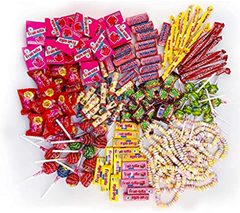 Bild zu Chupa Chups Kinder Süßigkeiten Mix, 150-teilig, mit Lollis, Kaugummis, Kaubonbons & Spezialartikeln usw. für 12,63€
