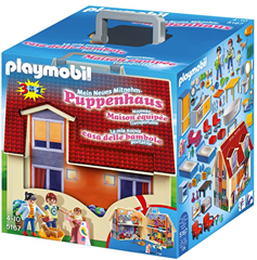 Bild zu PLAYMOBIL Dollhouse 5167 Neues Mitnehm-Puppenhaus, ab 4 Jahren für 14,66€ (VG: 25,43€)
