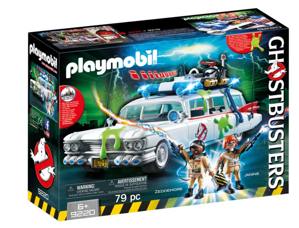 Bild zu Playmobil Ghostbusters 9220 Ecto-1 mit Licht- und Soundeffekten für 37,19€ (VG: 54,90€)