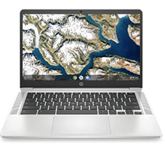 Bild zu HP Chromebook 14a-nd0040ng (14 Zoll / Full HD IPS) Laptop (AMD 3015Ce, 8GB DDR4, 128GB eMMC, AMD Radeon Grafik, Chrome OS, QWERTZ) für 299€ (VG: 394,56€)
