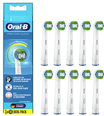 Bild zu Oral-B Precision Clean Aufsteckbürsten für elektrische Zahnbürste, 10 Stück für 18,95€