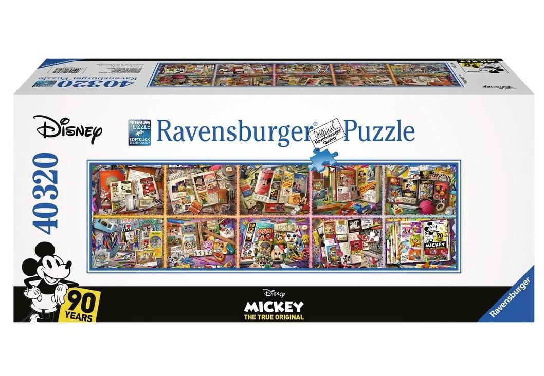 Bild zu Ravensburger Disney Mickey`s 90. Geburtstag – Puzzle mit 40.320 Teilen für 359€ (VG: 429€)