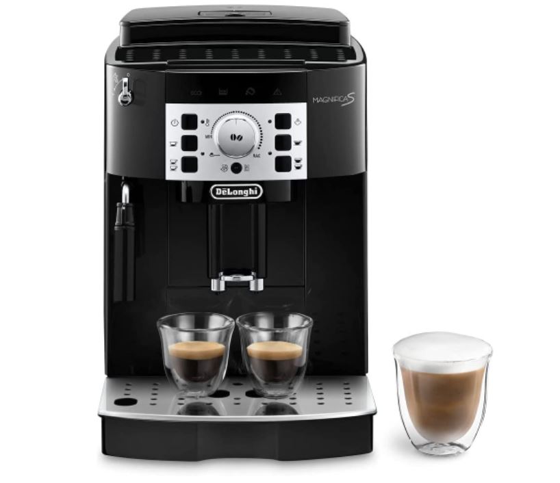 Bild zu De’Longhi Magnifica S ECAM 22.110.B Kaffeevollautomat für 245,99€ (VG: 275,89€)