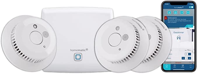 Bild zu Homematic IP Smart Home Starter Set Rauchwarnmelder für 149,99€ (Vergleich: 173,99€)