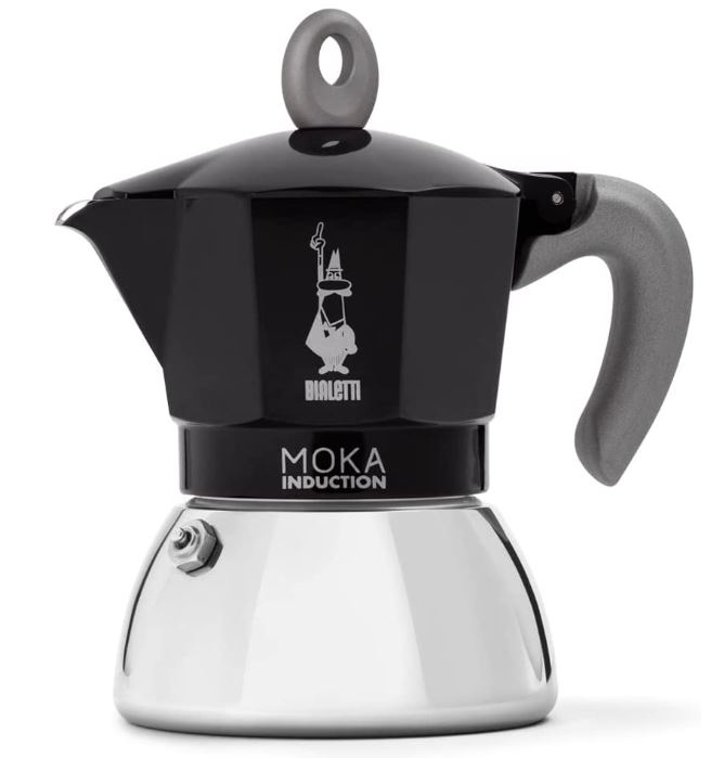 Bild zu Bialetti – Moka Induction (geeignet für alle Herdarten, 4 Tassen Espresso (190ml)) in Schwarz oder Rot ab 38,12€ (VG: 72,95€)