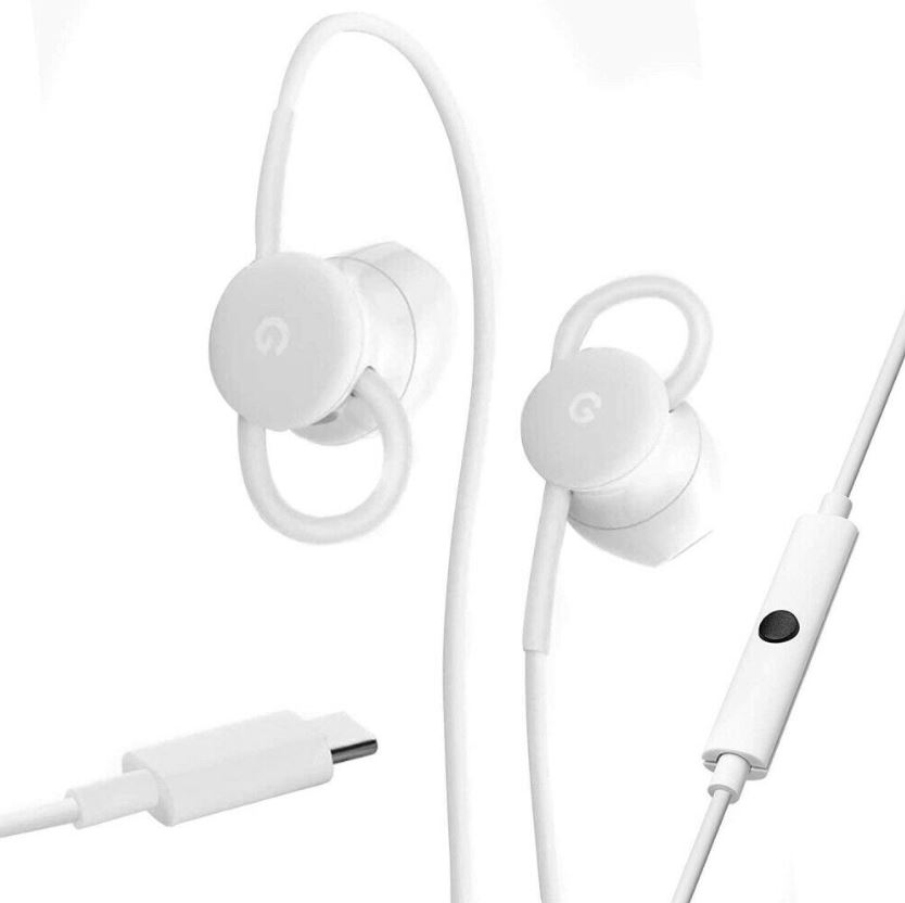 Bild zu Google Pixel USB-C In Earbuds Headset weiß für 13,99 (VG: 23,66€)