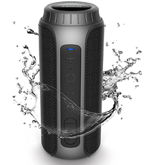 Bild zu Zamkol Bluetooth Lautsprecher 5.0, 15 Stunden Spielzeit, IPX6 Wasserdicht, 360° Sound für 34,99€
