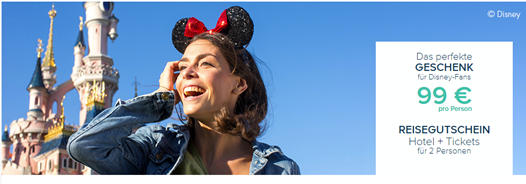 Bild zu Disneyland Paris mit Hotel und Ticket für 99€ pro Person