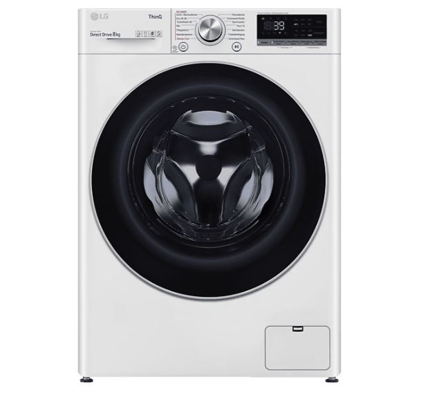 Bild zu LG Waschmaschine Serie 7 F4WV708P1E (8kg, 1400 U/min) für 479€ (VG: 539€) + 50€ Cashback