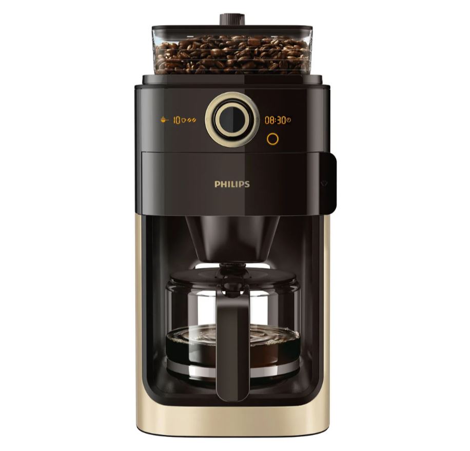 Bild zu PHILIPS Kaffeemaschine Grind Brew HD7768/90 für 115,95€ (VG: 167,94€)