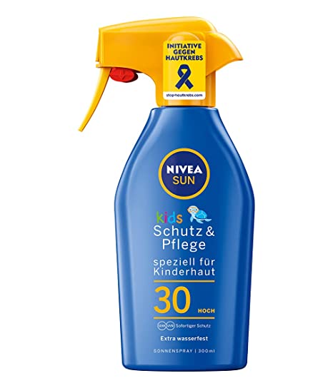Bild zu Nivea Sun Kids Schutz und Pflege Spray LF30 (300 ml) für 7€ (Vergleich: 12,95€)