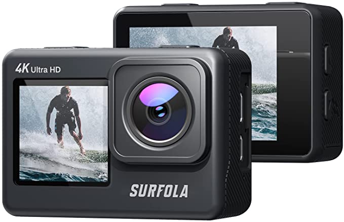Bild zu Surfola Action Cam mit Fernbedienung und zwei Akkus für 59,99€