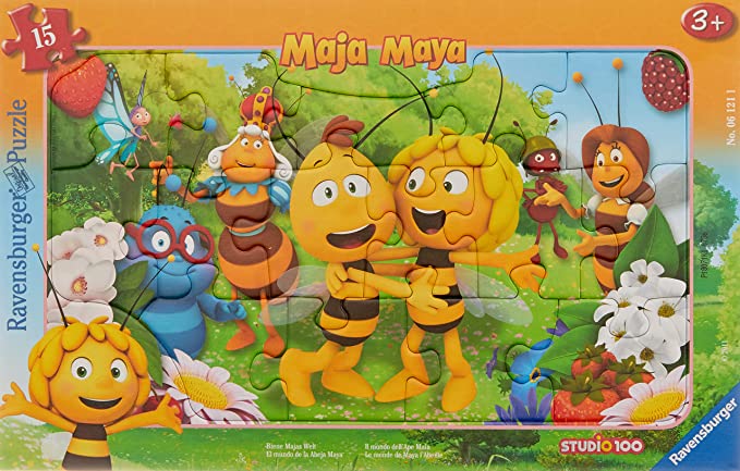 Bild zu Ravensburger Kinderpuzzle Biene Majas Welt (06121) für 2,97€ (Vergleich: 6,49€)