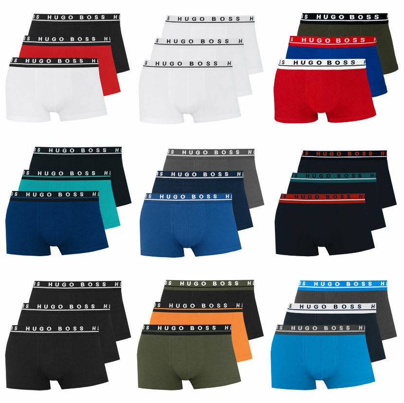 Bild zu 3er Pack HUGO BOSS Boxershorts in verschiedenen Farbkombis (Gr.: S – XXL) für 29,99€ (VG: ab 34,50€)