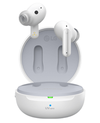 Bild zu LG TONE Free (DFP9W) In-ear Kopfhörer Bluetooth Pearl White für 95,99€ (Vergleich: 119€)