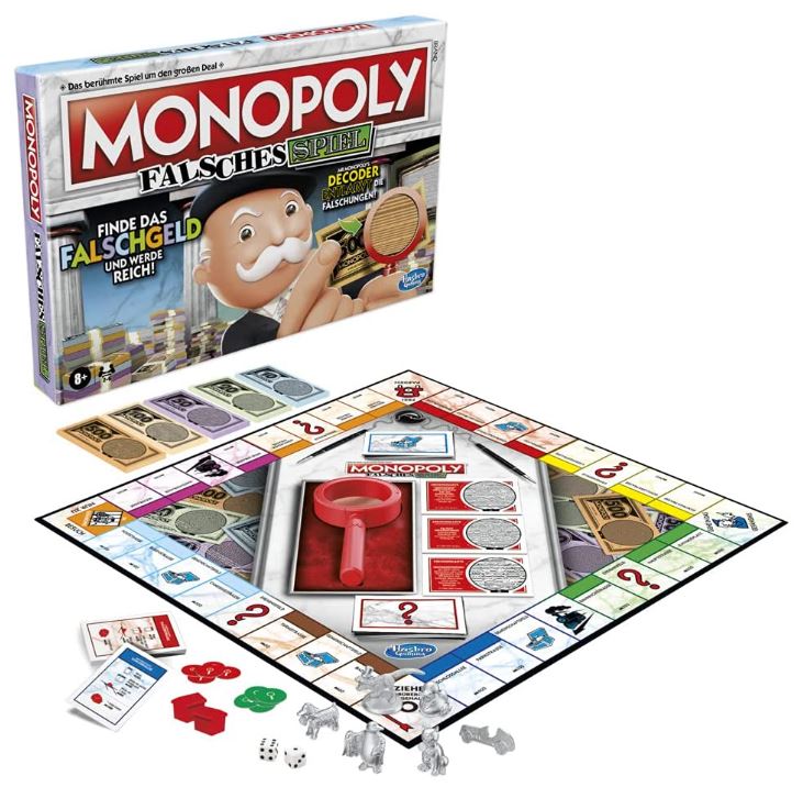 Bild zu Monopoly Falsches Spiel (DE) mit Mr. Monopolys Decoder für 2-6 Spieler für 11,91€ (VG: 27,62€)