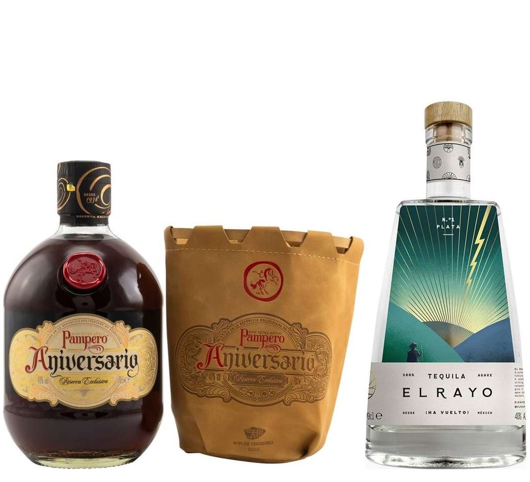Bild zu Amazon: verschiedene Rum & Tequilla zu reduzierten Preisen – z.B. Ableforth’s Rumbullion! Caribbean Rum Geschenkset 42,6% (0.7 l) für 27,99€ (PVG: 30,08€)