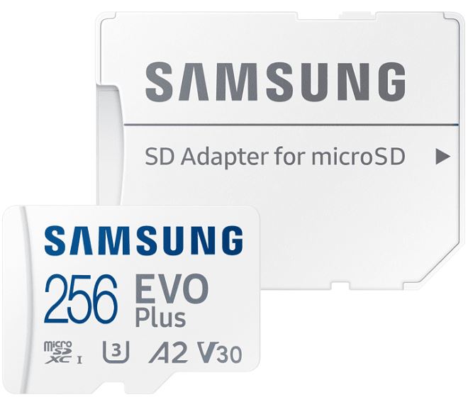 Bild zu SAMSUNG EVO Plus 256 GB Speicherkarte für 14,99€ (VG: 22€)