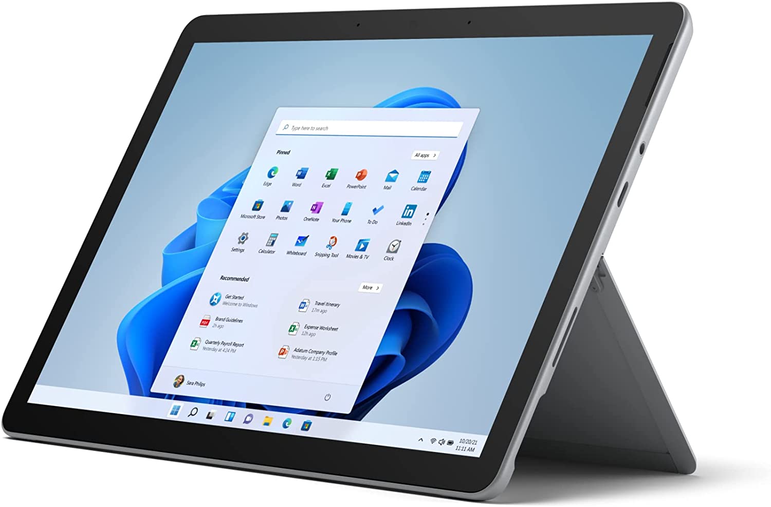 Bild zu 10 Zoll Tablet Microsoft Surface Go 3 (Intel Pentium Gold, eMMC, 4GB RAM, 64GB SSD) für 299€ (Vergleich: 373,48€)