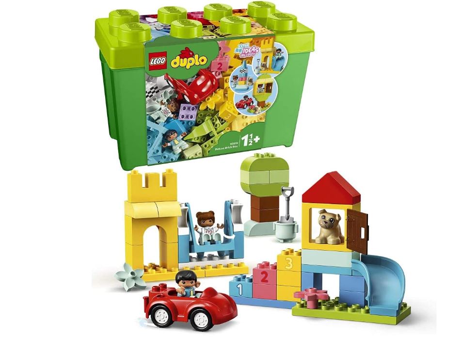 Bild zu Amazon Prime: LEGO 10914 DUPLO Deluxe Steinebox für 26,44€ (VG: 31,39€)
