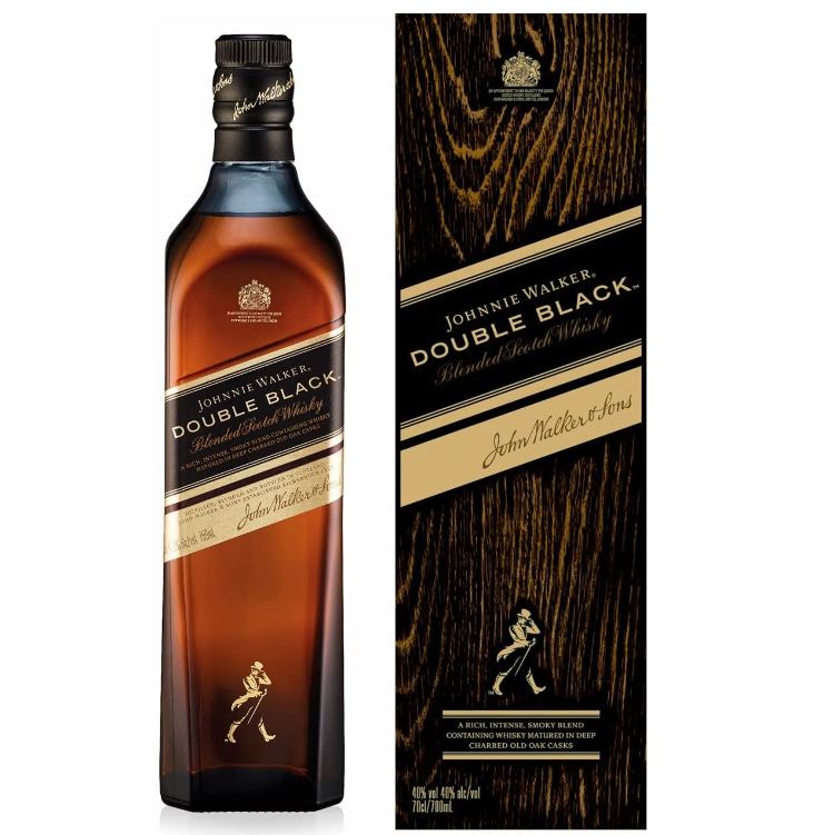 Bild zu Johnnie Walker Double Black Label Blended Scotch Whisky 1x 0,7 Liter ab 24,31€ (VG: 32,45€)