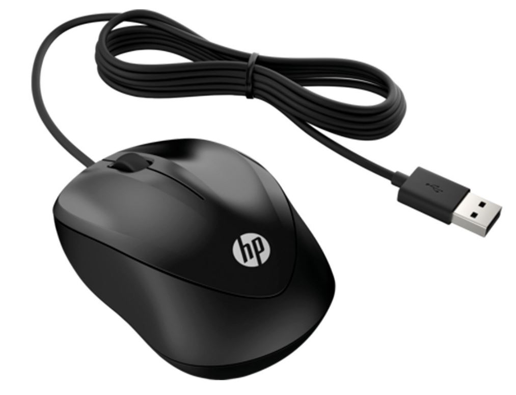 Bild zu Amazon Prime: HP Maus 1000 (kabelgebunden, 1.200 DPI, USB-Anschluss, Rechtshänder, Linkshänder) für 4,99€ (VG: 10,19€)