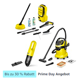 Bild zu Amazon Prime Day: Verschiedene Kärcher Reinigungsartikel zu reduzierten Preisen, so z. B.: Dampfreiniger SC 3 Deluxe für 131,63€ (Vergleich: 190,65€)