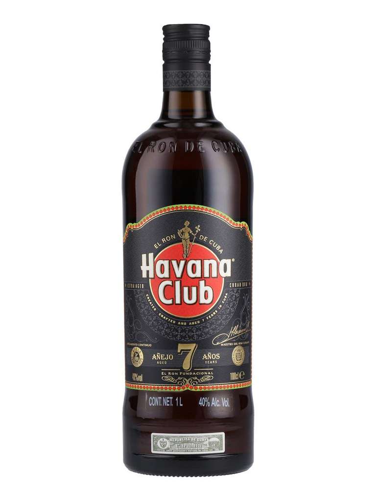 Bild zu 1 Liter Havana Club Cuban Rum Anejo 7yo 40% für 28,85€ (Vergleich: 31,27€)