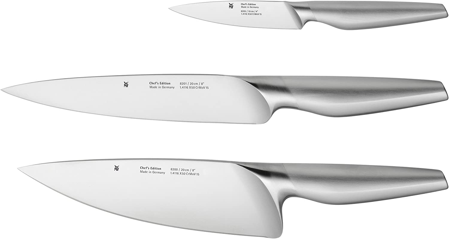 Bild zu 3-teiliges Messerset WMF Chef’s Edition für 149,99€ (Vergleich: 185,44€)