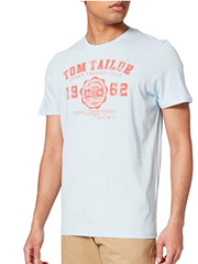 Bild zu TOM TAILOR Herren T-Shirt mit Logoprint für 5,99€