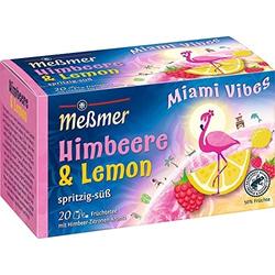 Bild zu Meßmer Tees zu sehr guten Preisen – z.B.: Miami Vibes, Himbeere & Lemon (20 Teebeutel) für je 1,36€