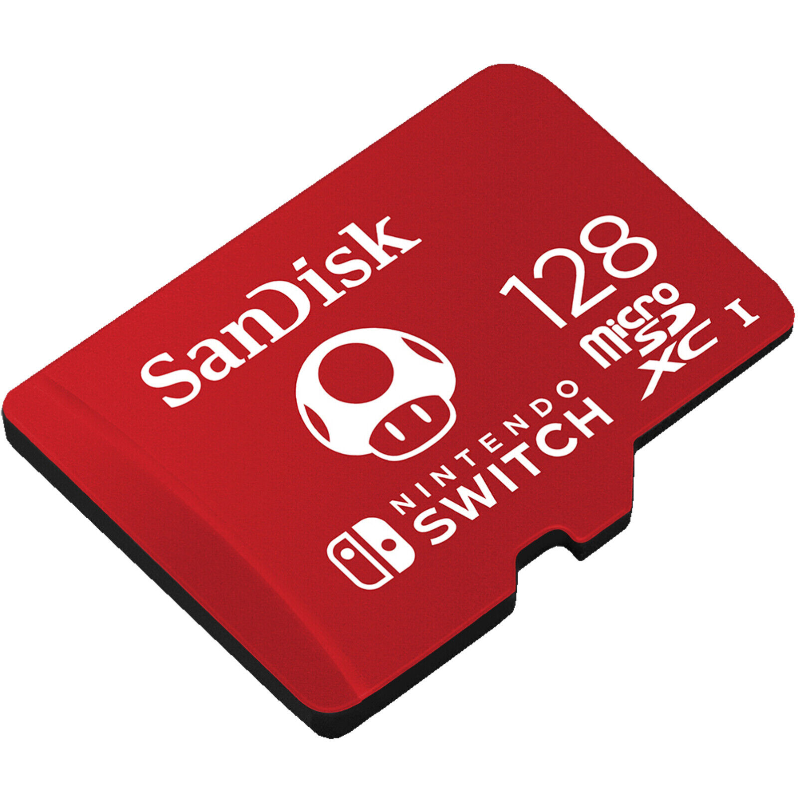 Bild zu 128 GB Nintendo Switch Sandisk microSDXC Speicherkarte für 14€ (Verleich: 17,99€)