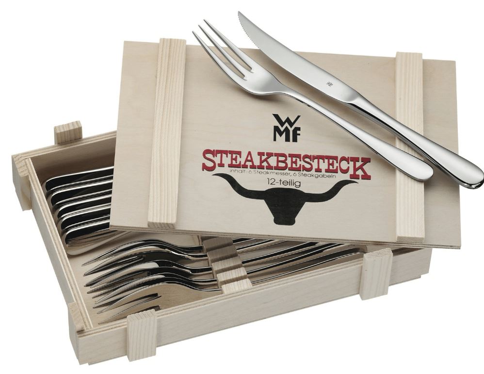 Bild zu WMF Steakbesteck 12 teilig für 25,99€ (VG: 29,89€)
