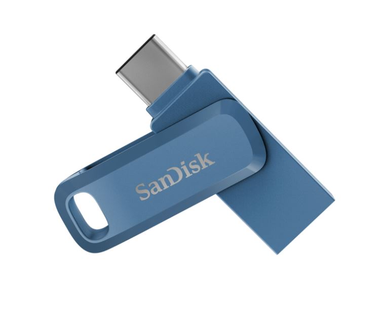 Bild zu SANDISK Ultra Dual Go USB-Stick, 256 GB, 150 MB/s in Blau für 29,99€ (VG: 38,40€)