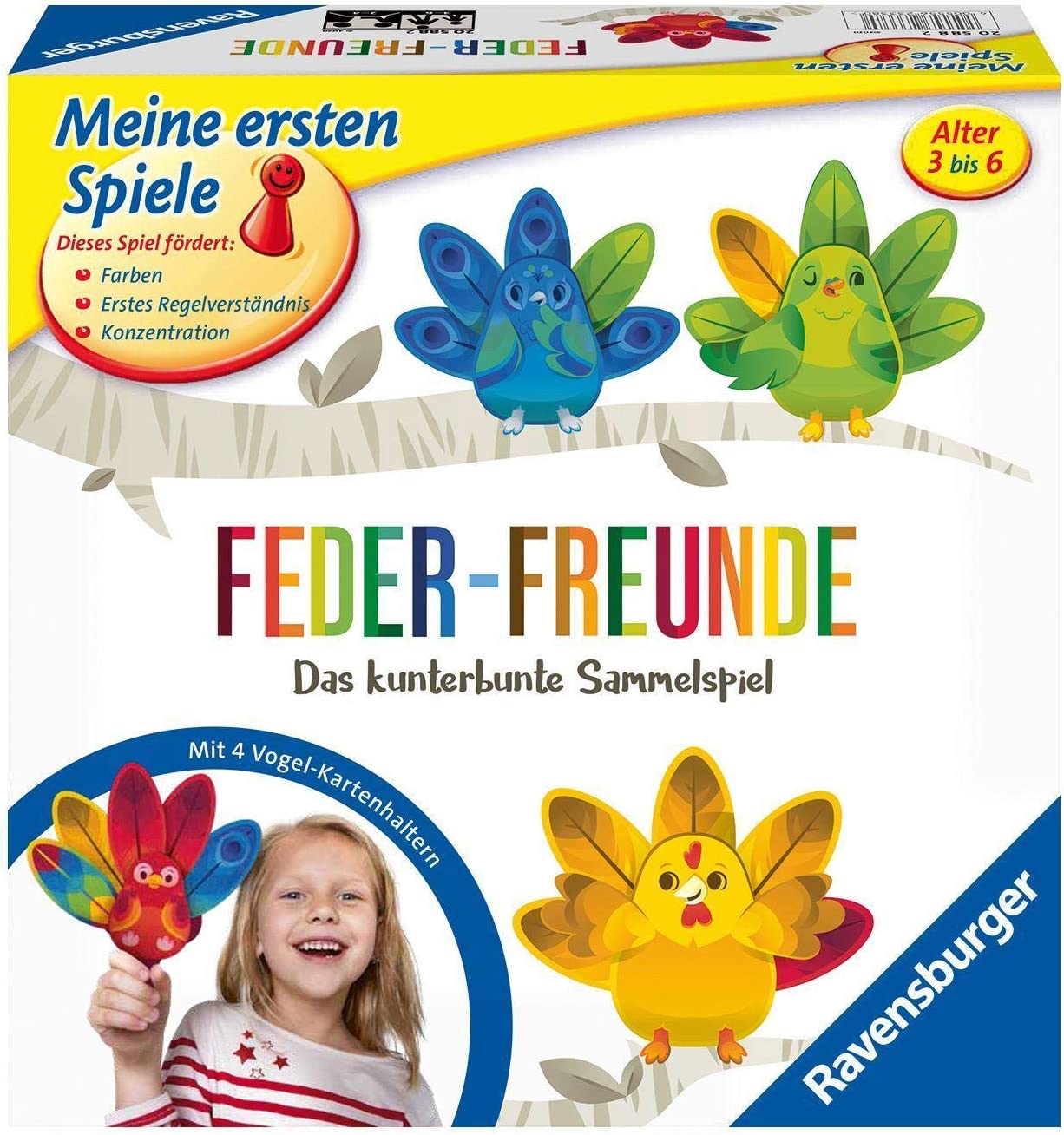 Bild zu Ravensburger Kinderspiel Feder-Freunde (20587) für 6,11€ (Vergleich: 12,98€)