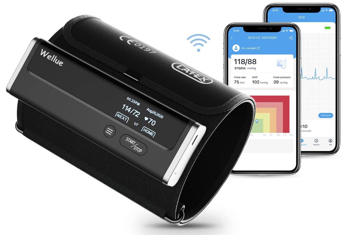 Bild zu Wellue BP2 Connect Blutdruck- und EKG-Messgerät mit WiFi und Bluetooth für 79,99€