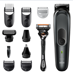 Bild zu Braun Multi-Grooming-Kit 7, 10-in-1 Barttrimmer und Haarschneider/Haarschneidemaschine für 54,99€ (VG: 64,64€)