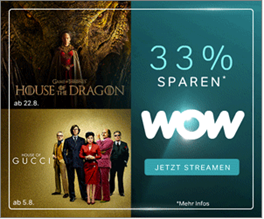 Bild zu WOW – Filme & Serien 6 Monate mit 33% Rabatt (9,98€ anstatt 14,98€)