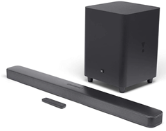 Bild zu JBL Bar 5.1 Surround – Sound Bar mit Subwoofer in Schwarz – Mit MultiBeam-Technologie, Chromecast & Airplay 2 für 358€ (VG: 444€)