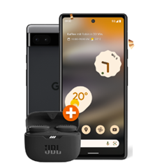 Bild zu Google Pixel 6a & JBL Tune 130 Kopfhörer für 4,99€ mit 20GB LTE Daten, SMS und Sprachflat im Vodafone Netz (Otelo) für 19,99€/Monat