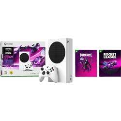 Bild zu Microsoft Xbox Series S – Fortnite & Rocket League Bundle für 269€ (VG: 305,98€)