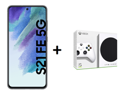 Bild zu Samsung S21 FE 5G inkl. Microsoft Xbox Series S für 79€ mit 10GB LTE Daten, SMS und Sprachflat im Telekom Netz für 24,99€/Monat