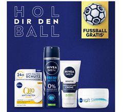Bild zu Nivea Men Produkte für mind. 12€ kaufen + gratis Derbystar Lederball erhalten