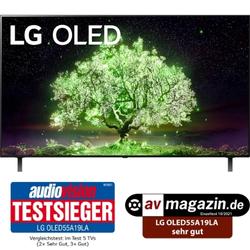 Bild zu LG OLED55A19LA OLED TV (Flat, 55 Zoll / 139 cm, UHD 4K) für 799€ (VG: 999€)