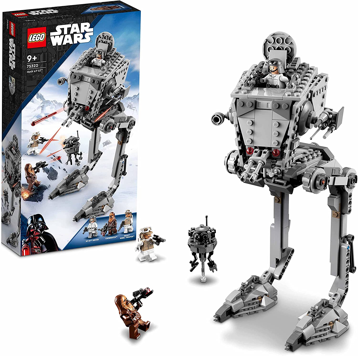 Bild zu Lego Star Wars AT-ST auf Hoth (75322) für 31,59€ (Vergleich: 37,58€)