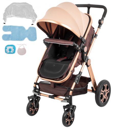 Bild zu Vevor Faltbarer Kinderwagen (0-36 Monate) für 58,79€