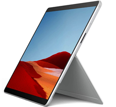 Bild zu Microsoft Surface Pro X, 13 Zoll 2-in-1 Tablet (Microsoft SQ2, 16 GB RAM, 256 GB SSD, Win 11 Home), Platin für 799€ (VG: 957,99€)